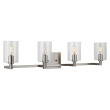 Visual Comfort & Co. Studio Collection 4464204-962 - Fullton Four Light Wall / Bath