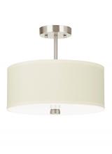 Visual Comfort & Co. Studio Collection 77262EN3-962 - Dayna Shade Pendants contemporary 2-light LED indoor dimmable flush or semi-flush convertible ceilin