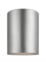 Visual Comfort & Co. Studio Collection 7813897S-753 - Outdoor Cylinders transitional 1-light integrated LED outdoor exterior small integrated LED ceiling