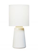 Visual Comfort & Co. Studio Collection BT1061NWH1 - Vessel Transitional 1-Light Indoor Medium Table Lamp