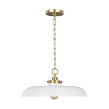 Visual Comfort & Co. Studio Collection CP1231MWTBBS - Medium Wide Pendant