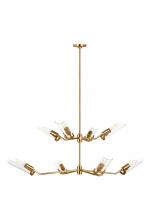 Visual Comfort & Co. Studio Collection TC1158BBS - Mezzo Transitional 8-Light Indoor Dimmable Grand Chandelier