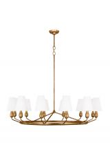 Visual Comfort & Co. Studio Collection TC11712ADB - Ziba Transitional 12-Light Indoor Dimmable Extra Large Chandelier