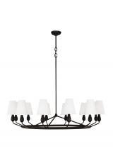 Visual Comfort & Co. Studio Collection TC11712AI - Ziba Transitional 12-Light Indoor Dimmable Extra Large Chandelier