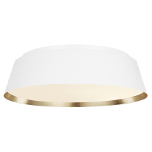 Visual Comfort & Co. Studio Collection EF1005MWT - Asher Large Flush Mount