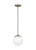 Leo - Hanging Globe Small One Light Pendant