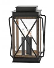 Hinkley 11197BK - Medium Pier Mount Lantern