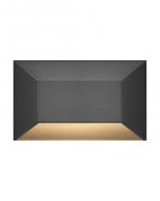 Hinkley 15225BK - Nuvi Medium Rectangular Deck Sconce