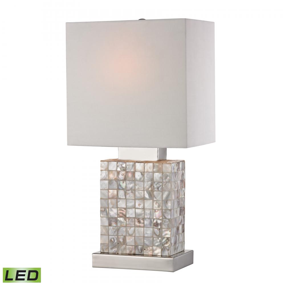 Sterling 17&#39;&#39; High 1-Light Table Lamp - Chrome - Includes LED Bulb