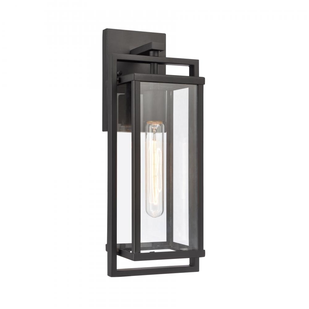 Gladwyn 16.5&#39;&#39; High 1-Light Outdoor Sconce - Matte Black