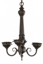 Meyda Tiffany 158699 - 14"W Mahogany Bronze 3 LT Chandelier Hardware